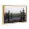 Stupell Industries Adirondack Lake Reflections Floating Frame, design by James Rodewald